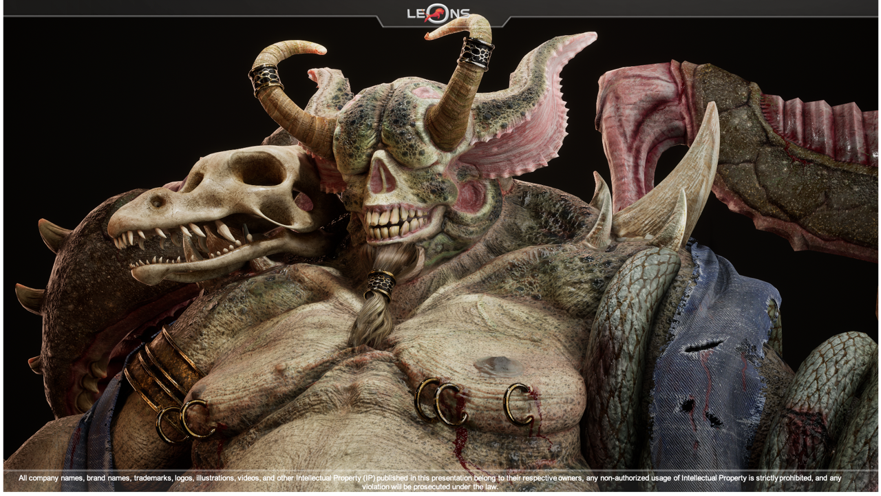 AAA 3D Character Art - Leons Digital Game Art Studio