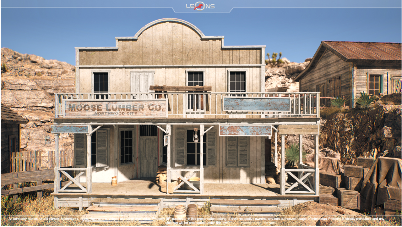 AAA 3D Environment Art - Leons Digital Game Art Studio